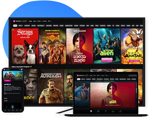 IPTV streaming in 4K on a smart TV, laptop and phone at the same time in Canada